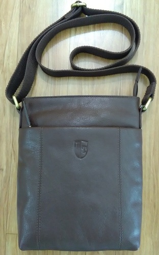 Black Leather Sling Bags