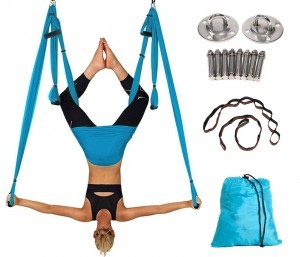 Aerial Yoga Swing  Ultra Strong Antigravity Yoga Hammock/Sling/Inversion Tool for Air Yoga Inversion Exercises