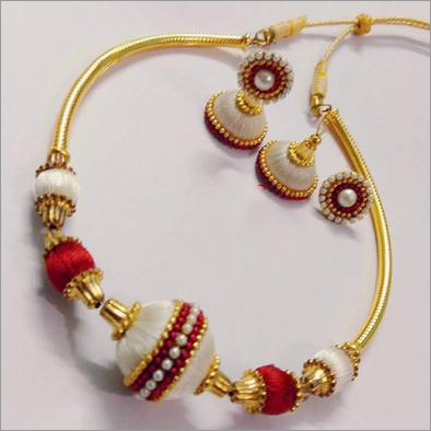 Silk Thread Jewellery Combo By ANKITA COLLECTIONS