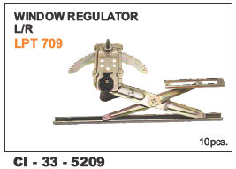 Window Regulator Lpt 709  L/R Vehicle Type: 4 Wheeler