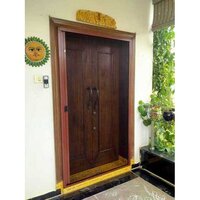 Semi-automatic Aluminum Mosquito Mesh Doors