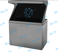 84inch 180 degree interactive single-sided hologram display