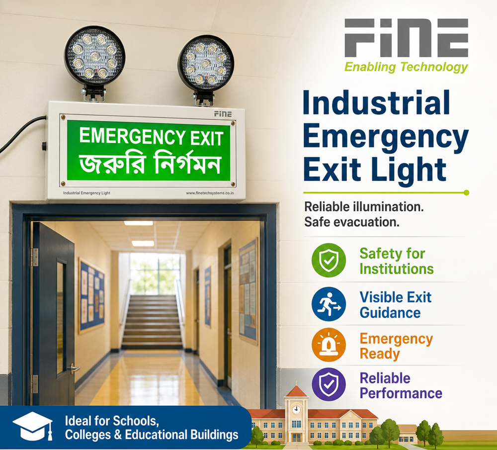 Industrial Emergency Light Iel Evn Led 18W - Charging Time: 6-7 Hours