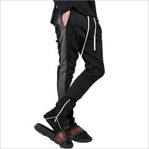 Mens Plain Track Pant - Durable Stretch Fabric, Available In Various Sizes (M, L, XL, XXL, Customized), Multiple Color Options, Perfect for Dance and Aerobics