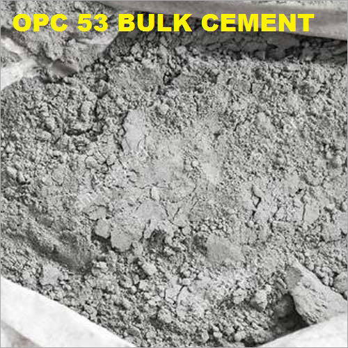 OPC 53 Grade Bulk Cement