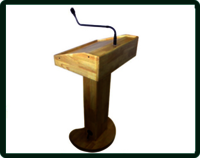 Wireless Presentation Podium