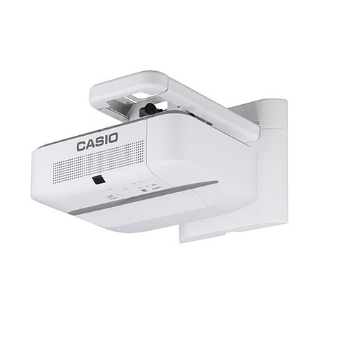 Casio Ultra Short Throw Projector - WXGA (1280 x 800) Resolution, 3500 Lumens Brightness, 10,000:1 Contrast Ratio, 0.26:1 Throw Ratio, Up to 10,000 Hours Lamp Life, Lightweight 5.5 kg Design, Compact Dimensions 350 x 112 x 280 mm