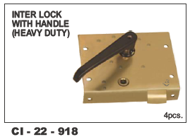 Interlock with  Handle Heavy Duty L/R