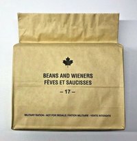 Canada Army Ration. Mre Meals Ready To Eat