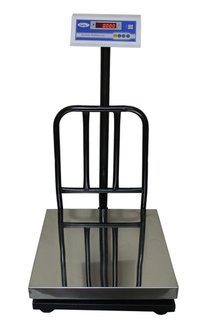 Metis Platform Scale - 400 X 400 Mm, 200 Kg Capacity, 220 V Voltage, Digital Display, Mild Steel Material, 0-50â°c Operating Temp, 50 Hz Frequency, 10 Gm Accuracy