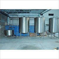 Semi Automatic Stainless Steel Soda Plant