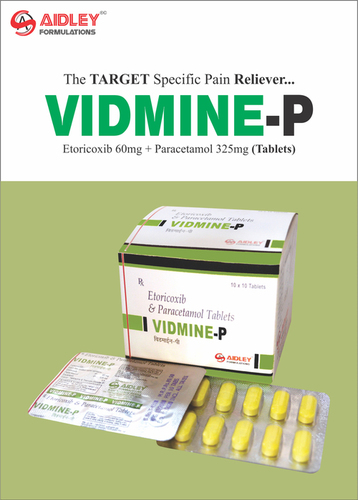 Etoricoxib 60mg + Paracetamol 325mg Tablet