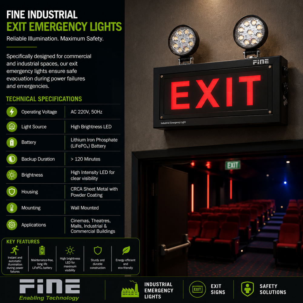 INDUSTRIAL EMERGENCY LIGHT - IEL NH 110