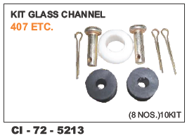 Car  Kit Glass Channel Tata  407