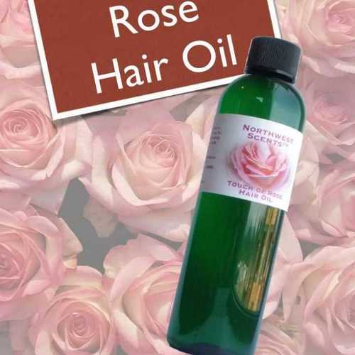 Rose hair oil