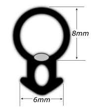 Windows rubber profile