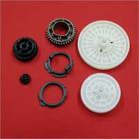 Samsung Printer Gear - Plastic Material, Black & White Color | Ideal For Printer Use With Durable New Condition