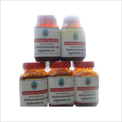 Herbal Madhu Mehantak Ras Age Group: Suitable For All