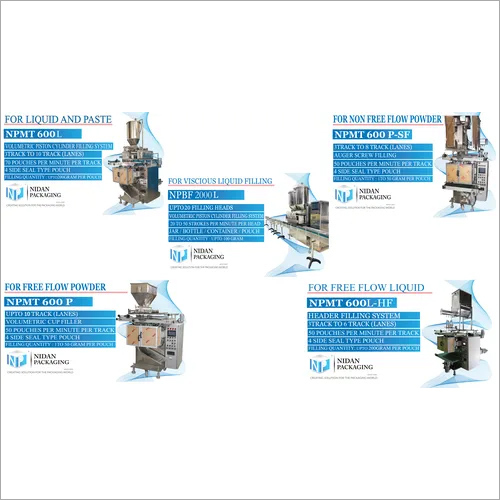 Multi-Lane Packing Machine - Stainless Steel, Semi-Automatic, 220-240 Volt | Multiple Tracks for Simultaneous Packing, Integrated Control Systems, Easy-to-Use Interface