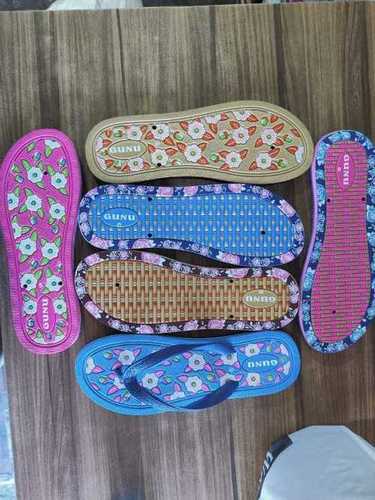 Available In Different Color Kids Floral Print Rubber Slipper At Price Range 75 125 Inr Piece In Jhunjhunun Id C