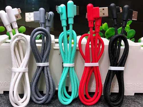 2.5AMP DATA CABLE NYLON CAPS(MULTI)