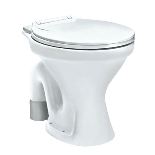 White P Type Commode Toilet Seat