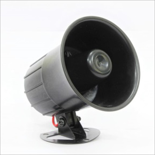 Hooter Alarm Siren - Metal Material, 2-10 Kilograms Weight, Grey Color | Emergency Communication Device for Industrial Security Systems