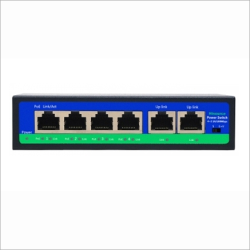 Black 4 Port With 1 Uplink Enclosure