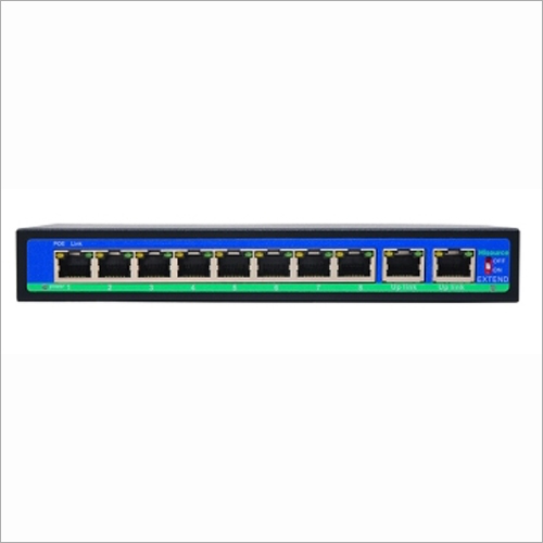 Black 8 Port With 2 Giga Uplink Enclosure