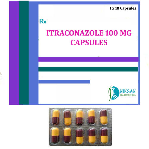 Itraconazole 100 Mg Capsules