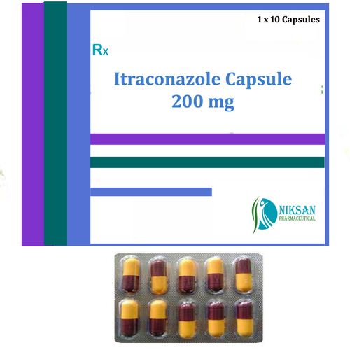 Itraconazole 200 Mg Capsules