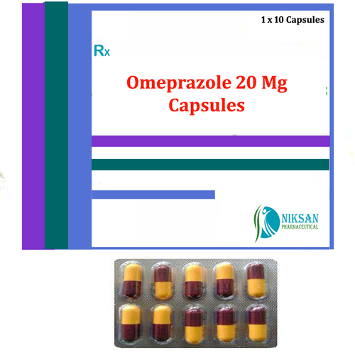 Omeprazole 20 Mg Capsules General Medicines