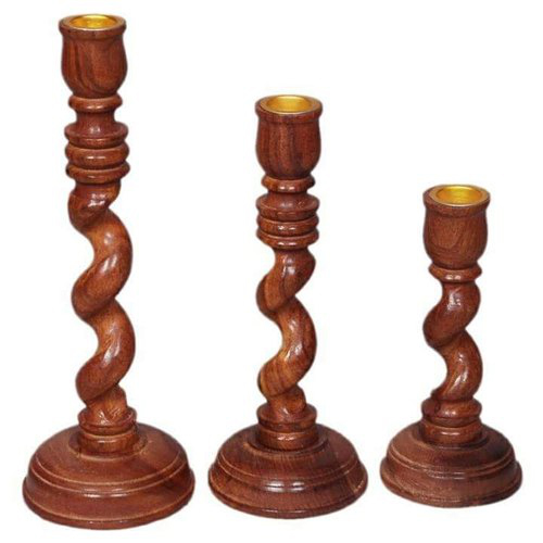 Wooden Candle Stand