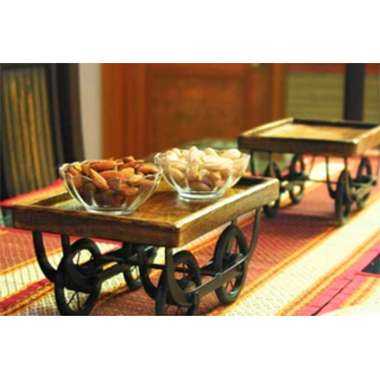 Wooden Fruit Dining Table Stand