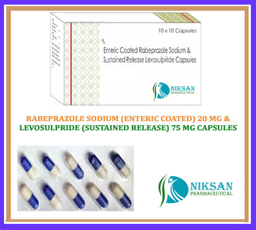 Rabeprazole Sodium (Ec) Levosulpride (Sr) Capsules