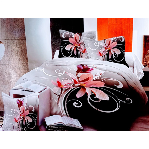 Multicolor Poly Cotton Bedsheet - Polycotton Material, All Sizes Available, Assorted Colors | Washable, Durable, Quick Dry, No Fade, Includes Pillowcase