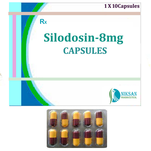 Silodosin 8 Mg Capsules General Medicines