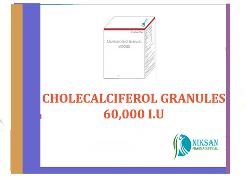 Cholecalciferol Granules 60,000 I.U General Medicines