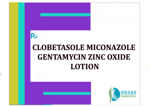 Clobetasole Miconazole Gentamycin Zinc Oxide Lotion General Medicines