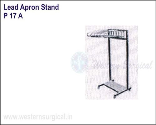 Lead Apron Stand - Sturdy Steel Base, Adjustable Height , Compact Design for Easy Storage