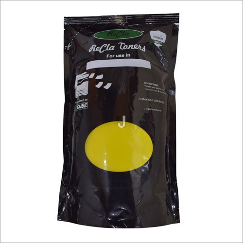 HP Yellow Color Toner Powder for Use in 540 - Plastic Packing, 1 kg Pack | High Quality, Suitable for Cartridge Usage