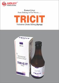 Tricholine citrate 500mg Syrup