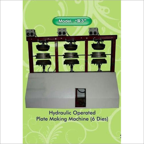 R3 Hydraulic Operated Plate Making Machine