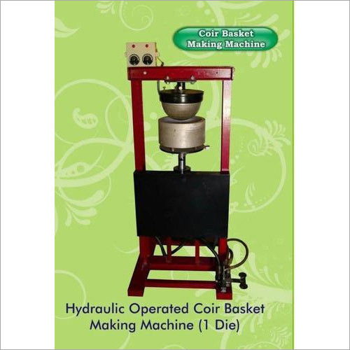 Durable 1 Die Coir Basket Making Machine