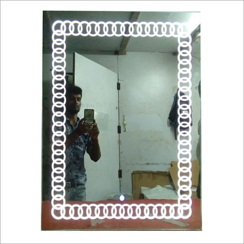 Designer Wash Basin Mirror Size: Customize