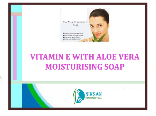 Vitamin E With Aloe Vera Moisturising Soap General Medicines