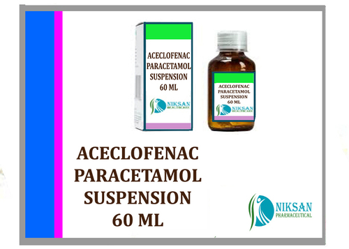 Aceclofenac Paracetamol Suspension General Medicines