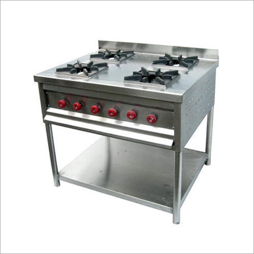 Four Burner Cooking Range Application: Hotel/Restaurant