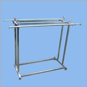 Polished Ss Garment Stand