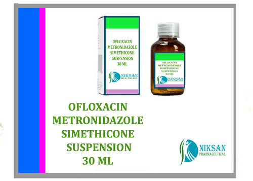 Ofloxacin Metronidazole Simethicone Suspension